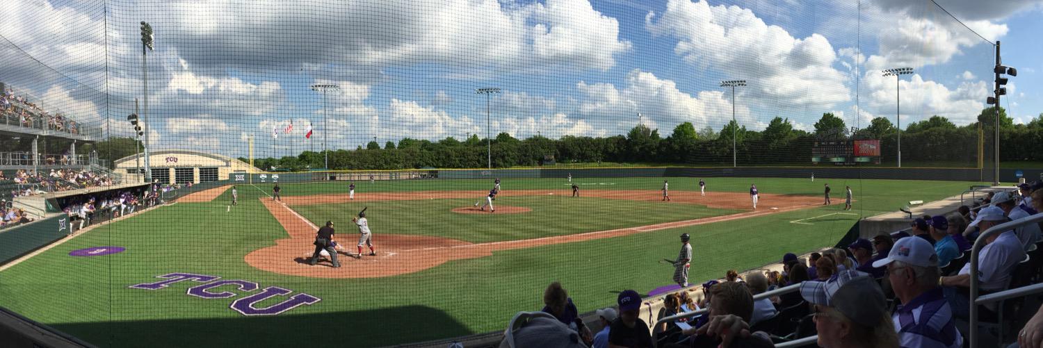 TCU Club Baseball banner