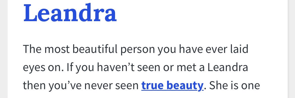 LEANDRA! banner