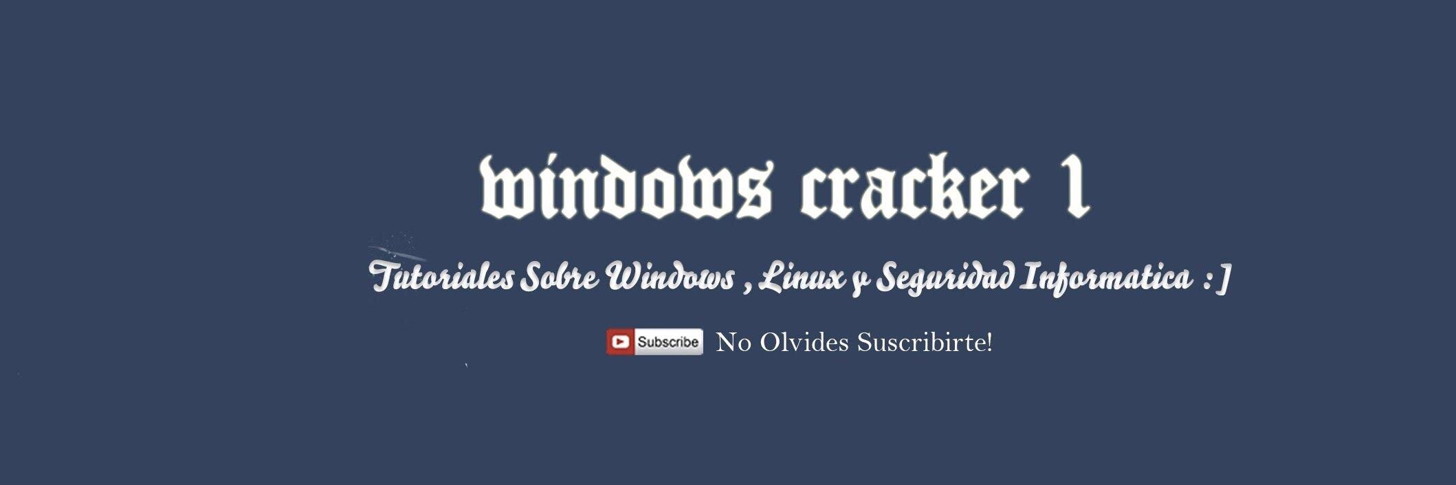 windowscracker1's profile banner image