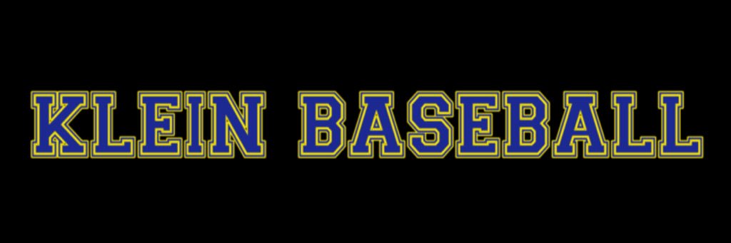 Klein Baseball banner