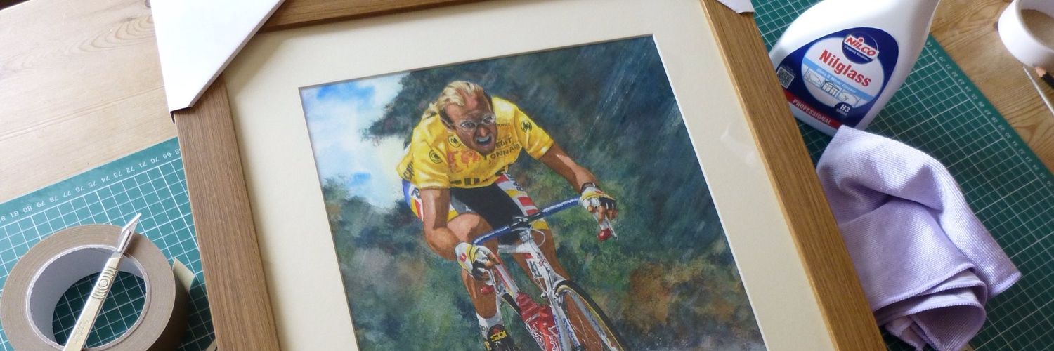 Cycling Watercolours banner