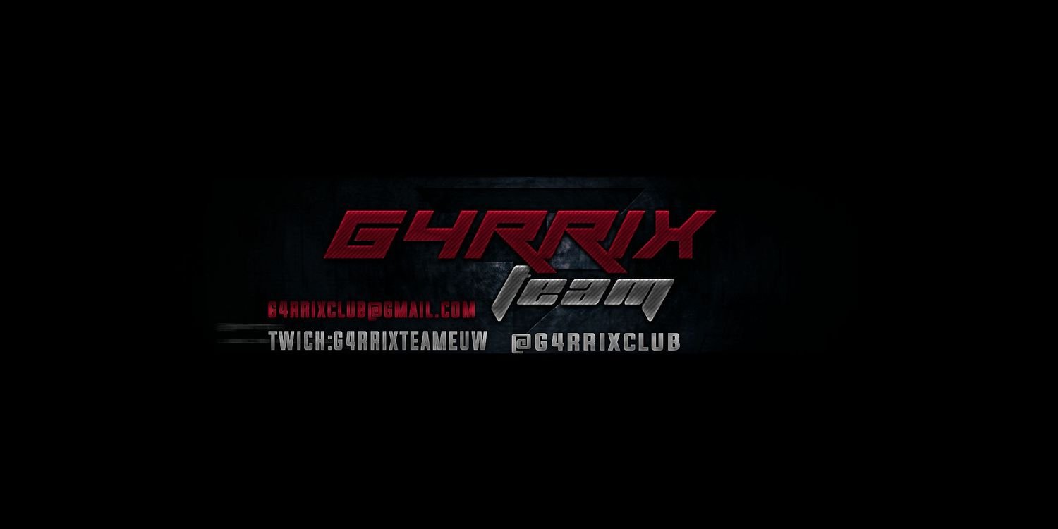 G4rrixTeam's profile banner image