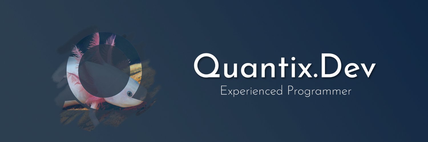 quantixdev's profile banner image