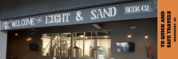 Eight & Sand Beer Co Profile Banner