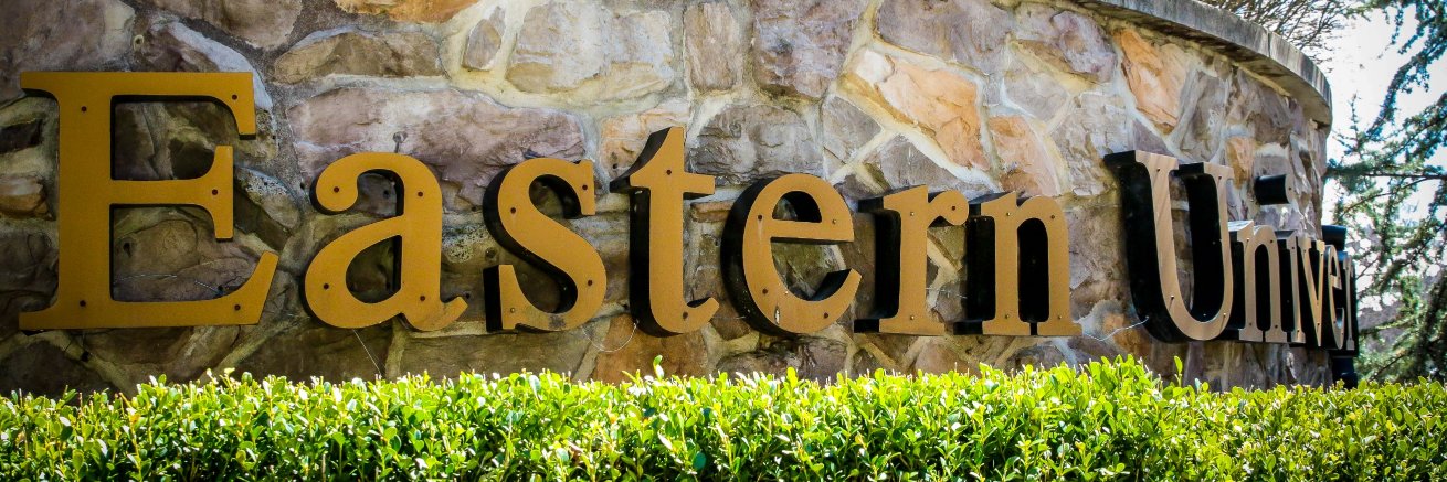 Eastern University banner