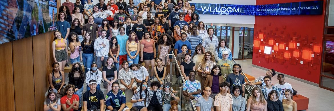 College of Communication & Media Montclair banner