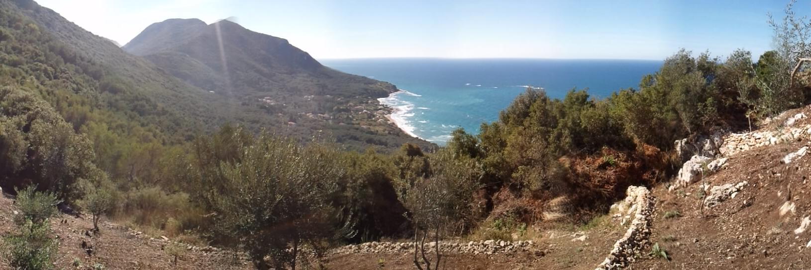 Corfu Trail banner