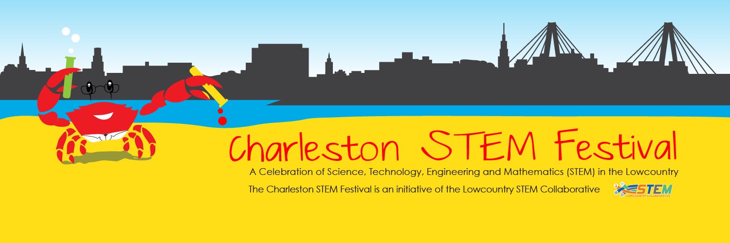 Charleston STEM Festival banner
