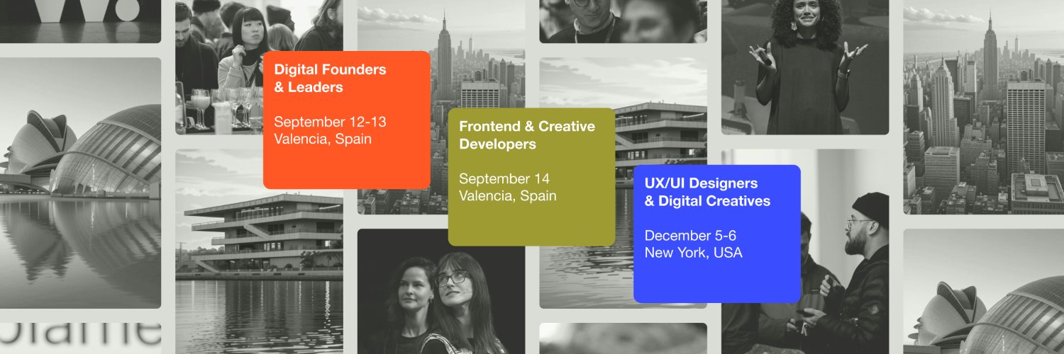 AwwwardsConf's profile banner image