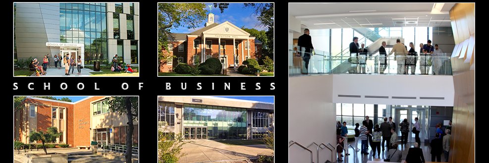 Farmingdale State College School of Business banner