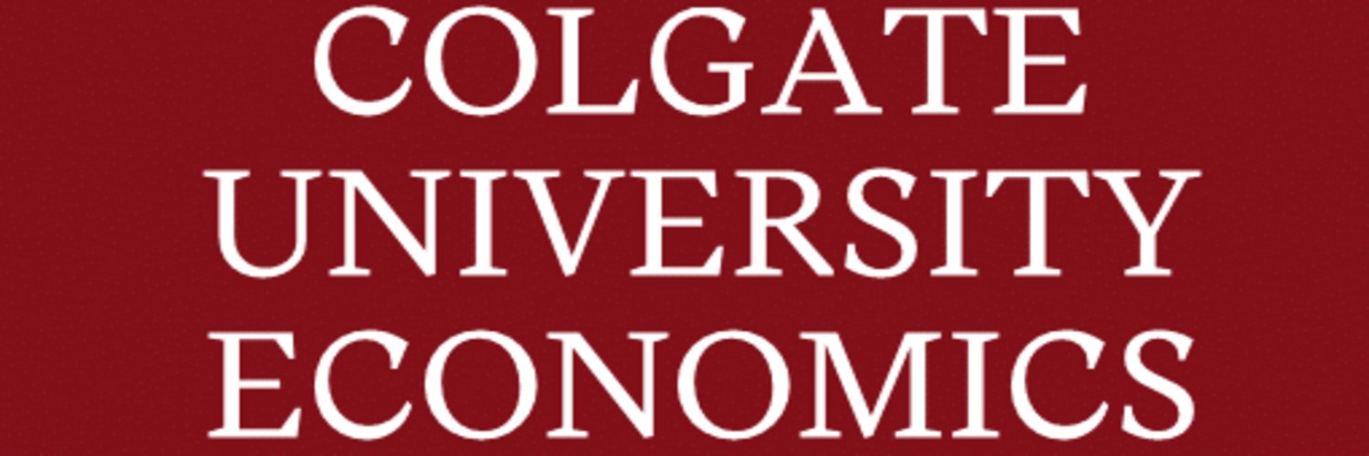 Colgate Department of Economics banner