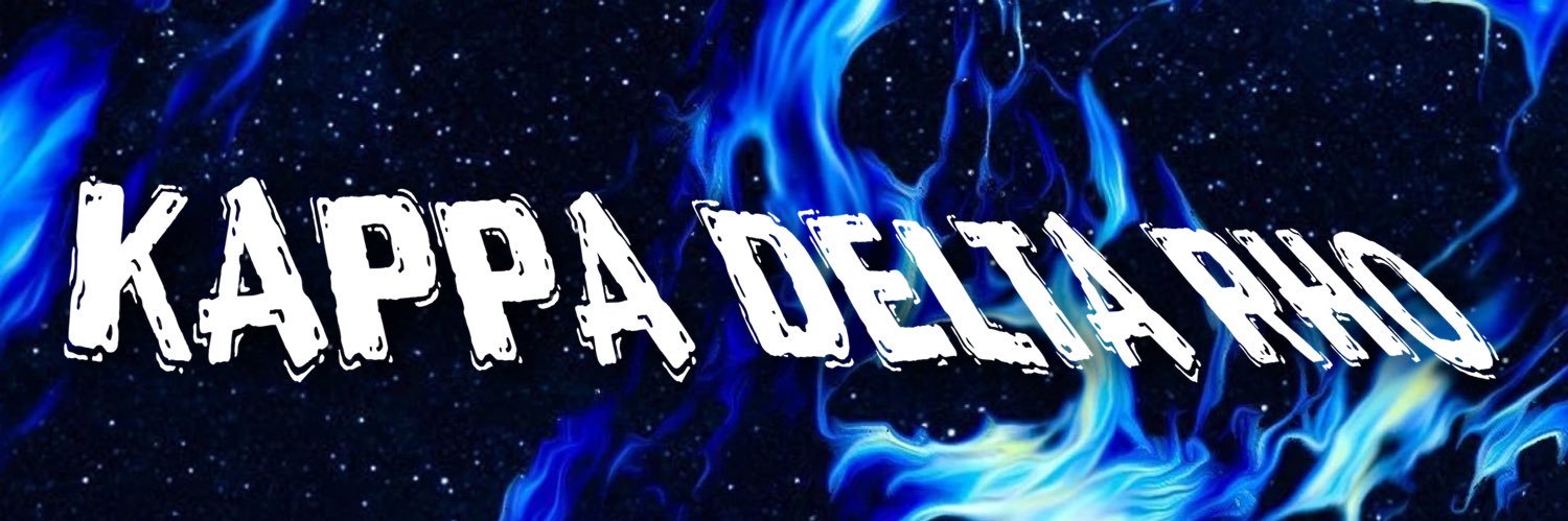 Kappa Delta Rho banner