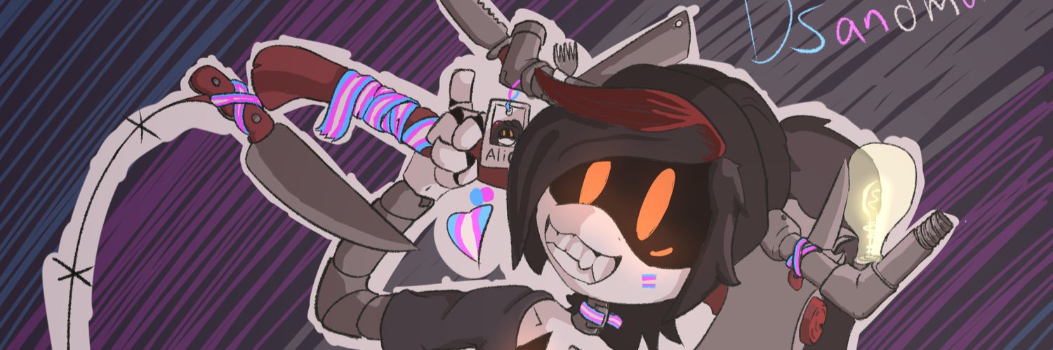 Dirk the Sandman 🇵🇸 @artfight: Team 💎's banner