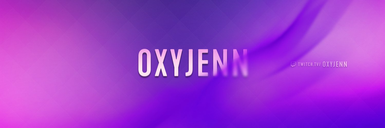 oxyjennTV's profile banner image