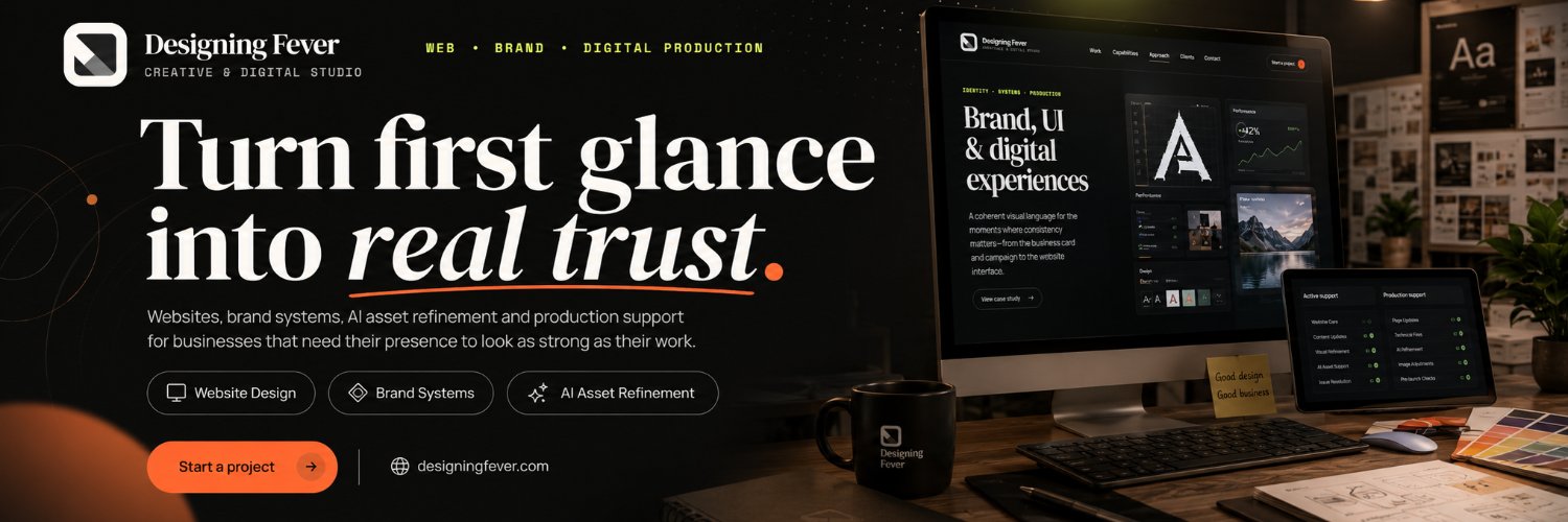 DesigningFever's profile banner image