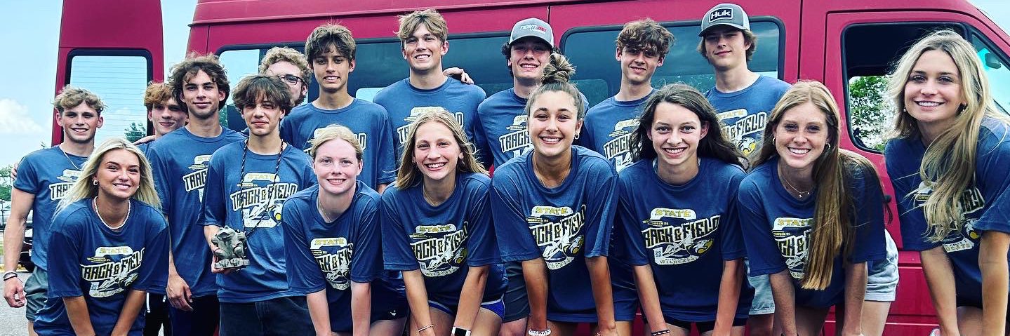 River Falls Track & Field banner