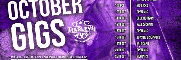 HarleysAyr Profile Banner