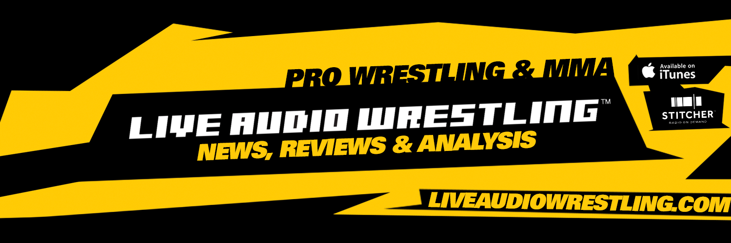 Live Audio Wrestling banner