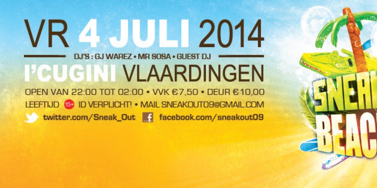 Sneak Out banner