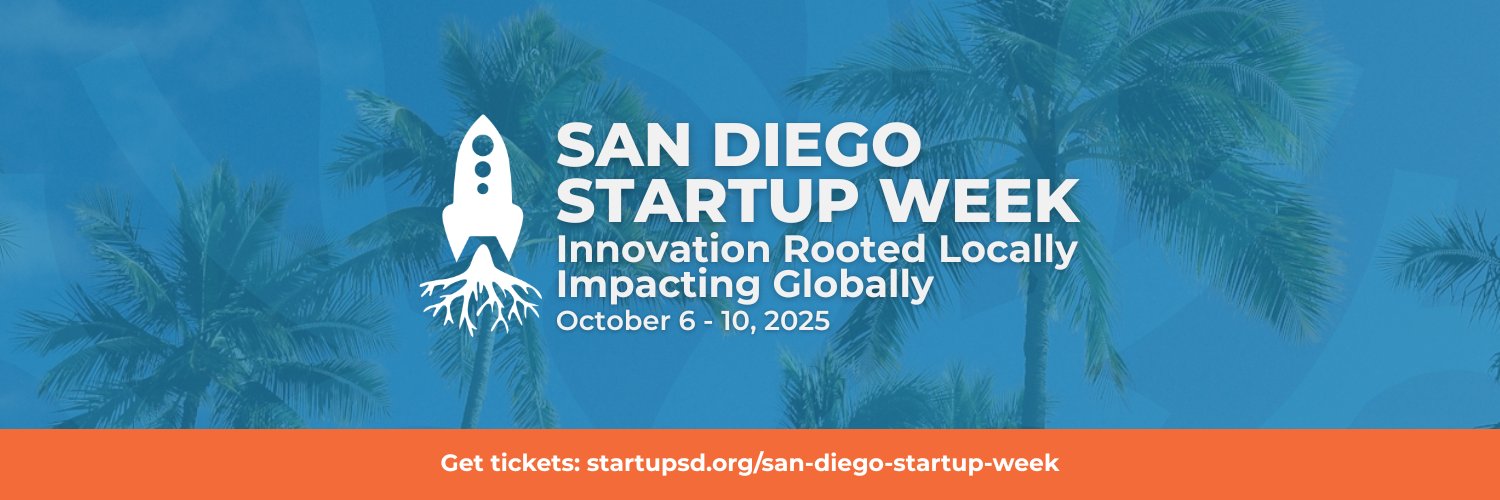 San Diego Startup Week banner