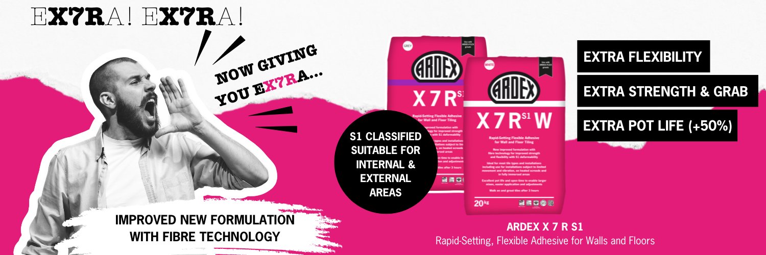 ARDEX UK - Tiling banner