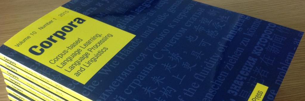Corpora Journal banner