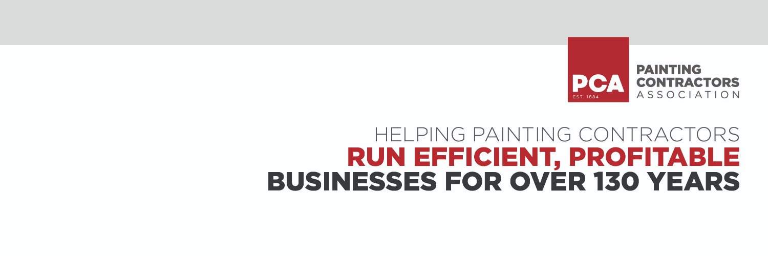 Painting Contractors Association (PCA) banner