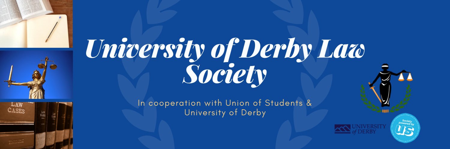 Derby US Law Society banner