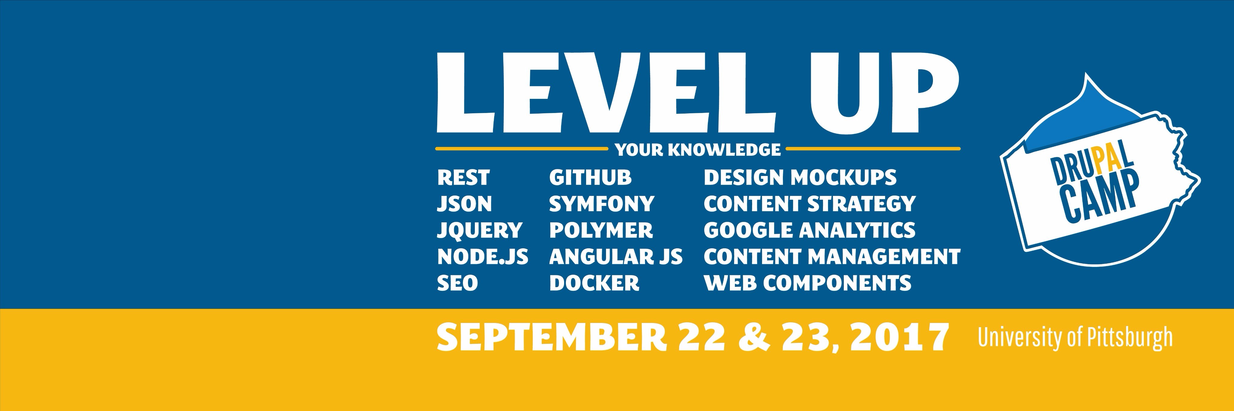 DrupalCamp PA banner