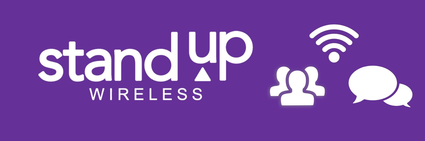 StandUP Wireless banner
