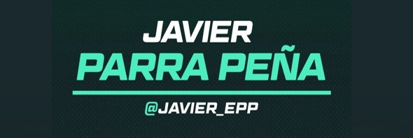 Javier Parra Peña banner