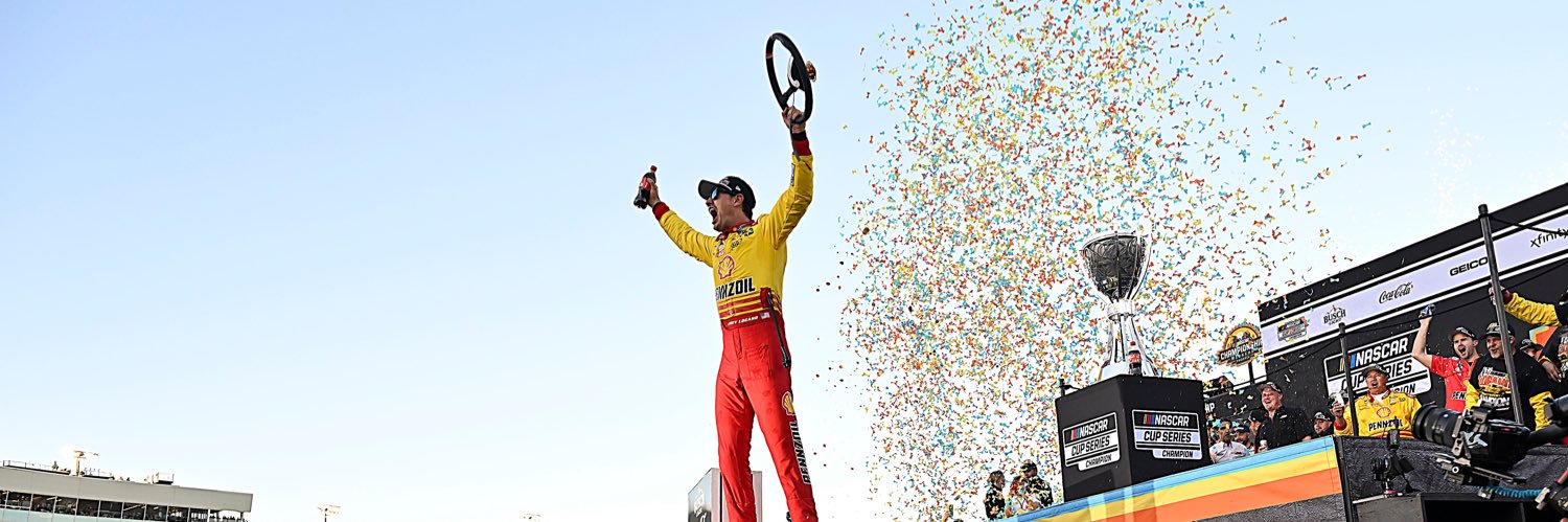 Joey Logano's banner