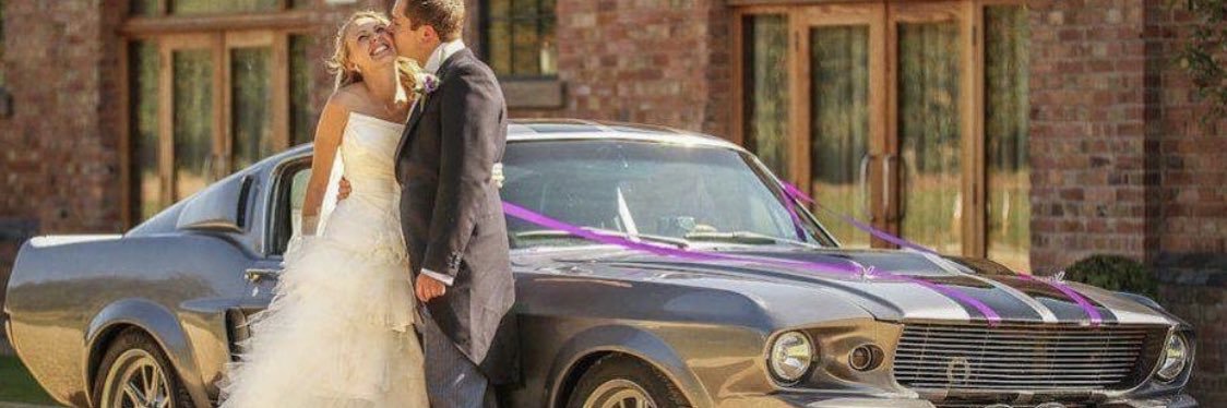 Ford Mustang Wedding banner