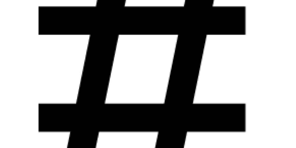 All The Hashtags banner