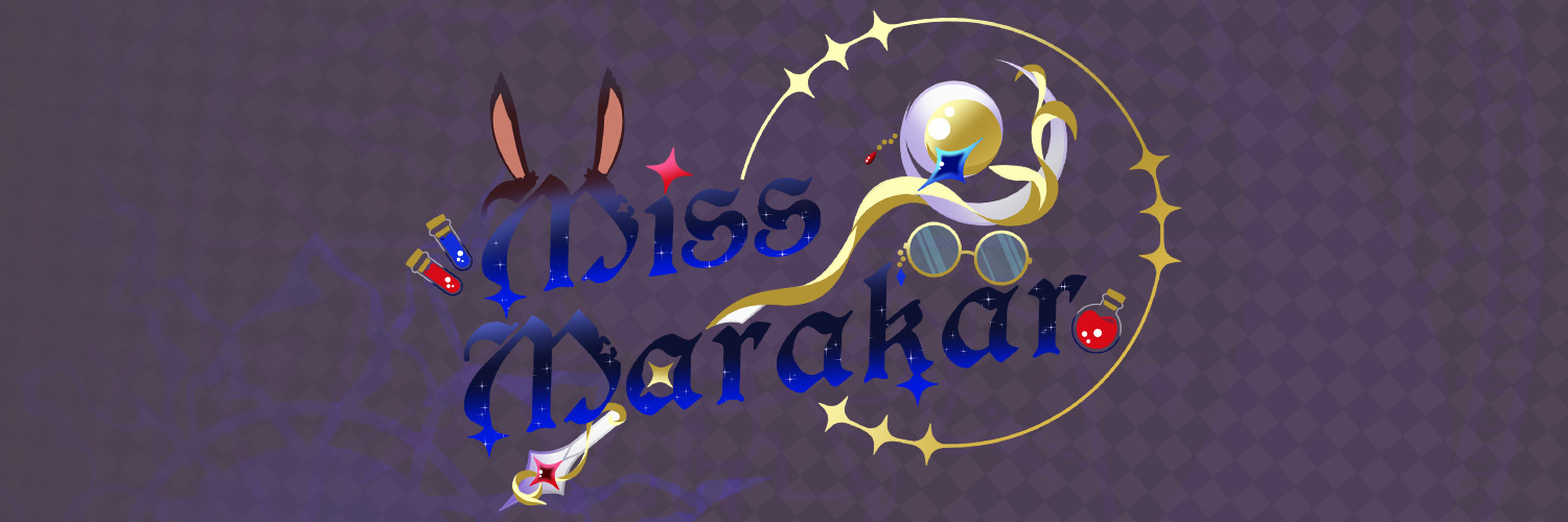 Miss Marakar, Pooka Witch VTuber🔞🐇 Profile Banner