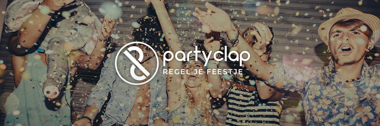 Partyclap banner