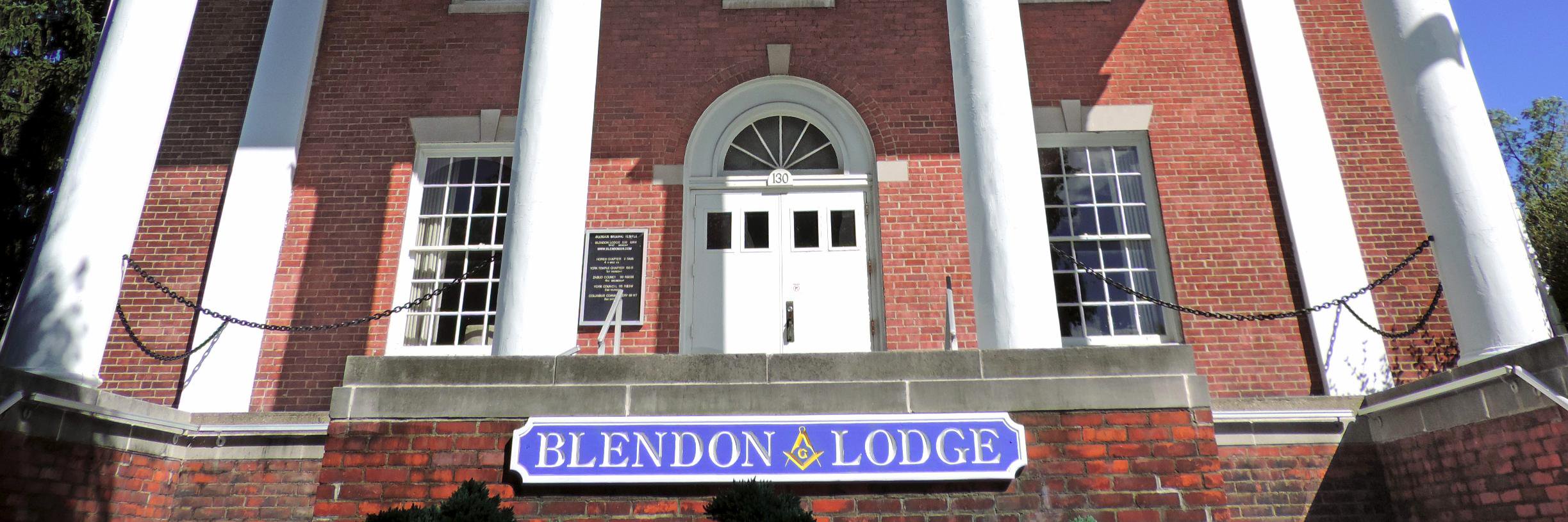 Blendon Lodge #339 banner