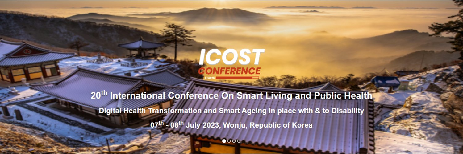 ICOST Conference banner