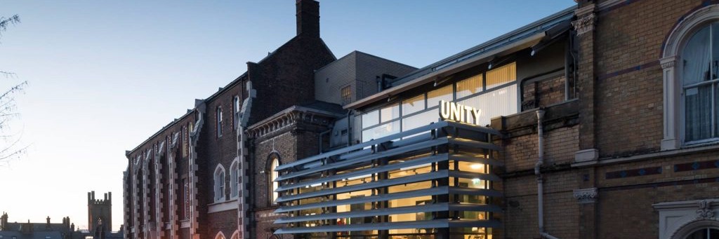 Unity Theatre 🧡 banner