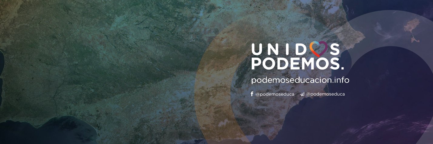 Podemos Educación banner