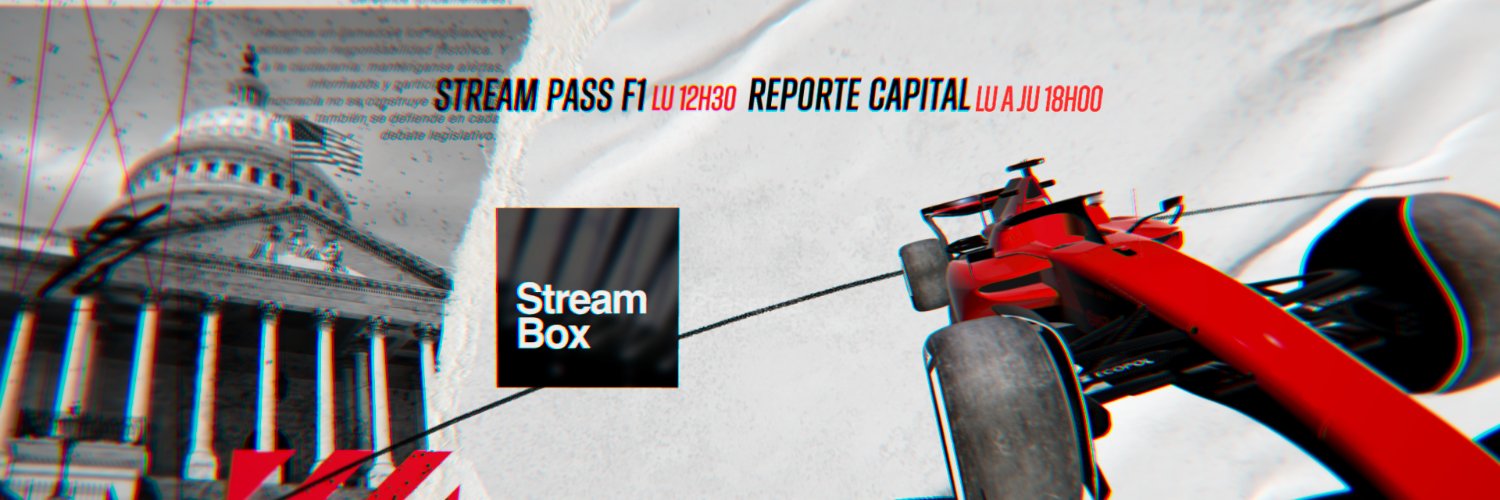 Stream Pass F1 banner