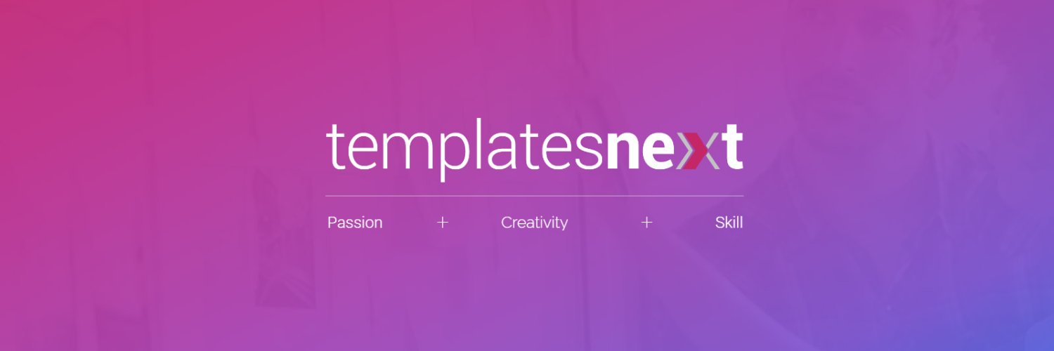 TemplatesNext's profile banner image