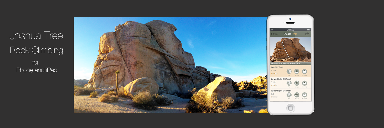 Climb Joshua Tree banner