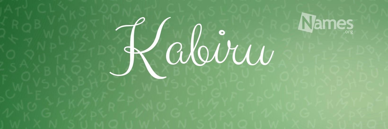 Kabiru Abdulkareem banner