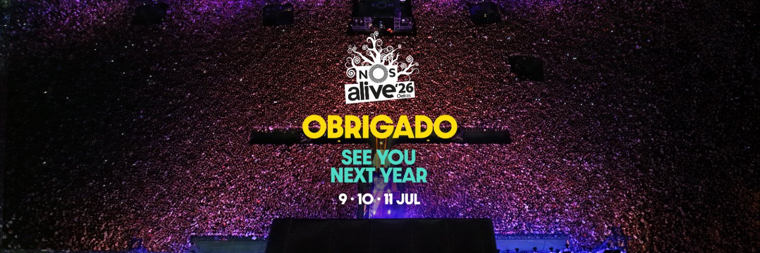 NOS Alive's banner