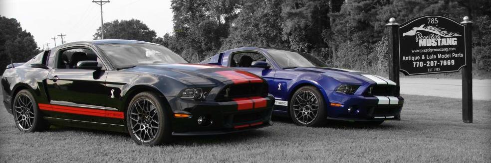 Prestige Mustang banner