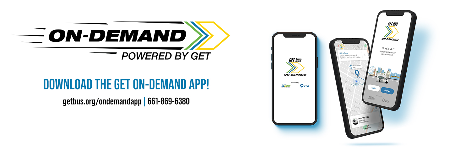 Golden Empire Transit District (GET Bus) banner