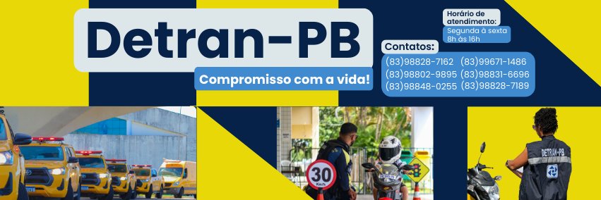 Detran-PB banner