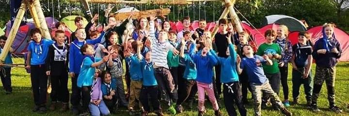 12th Hitchin Scouts banner