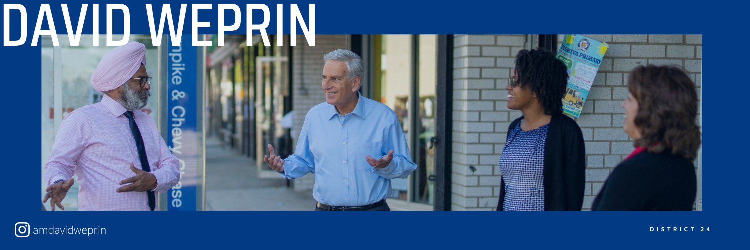 David Weprin banner